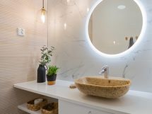 Havainnekuva suunnitellun talon rakentajan valmiista kohteesta, suuntaa antava