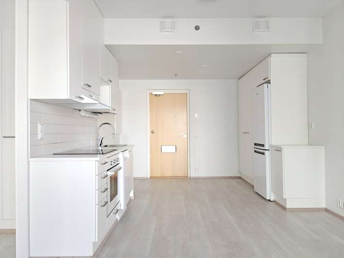 Kerrostalo, 1h + ak + ranskalainen parveke, 34 m², KESKUSTA, Kangasala