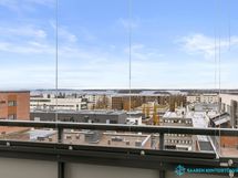 Näkymä parvekkelta länteen