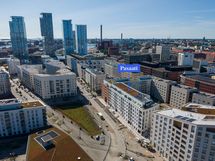 Visualisointikuvassa Pasaati pohjoisesta katsottuna.