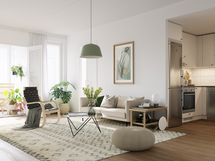 Tikkurila K162 olohuone