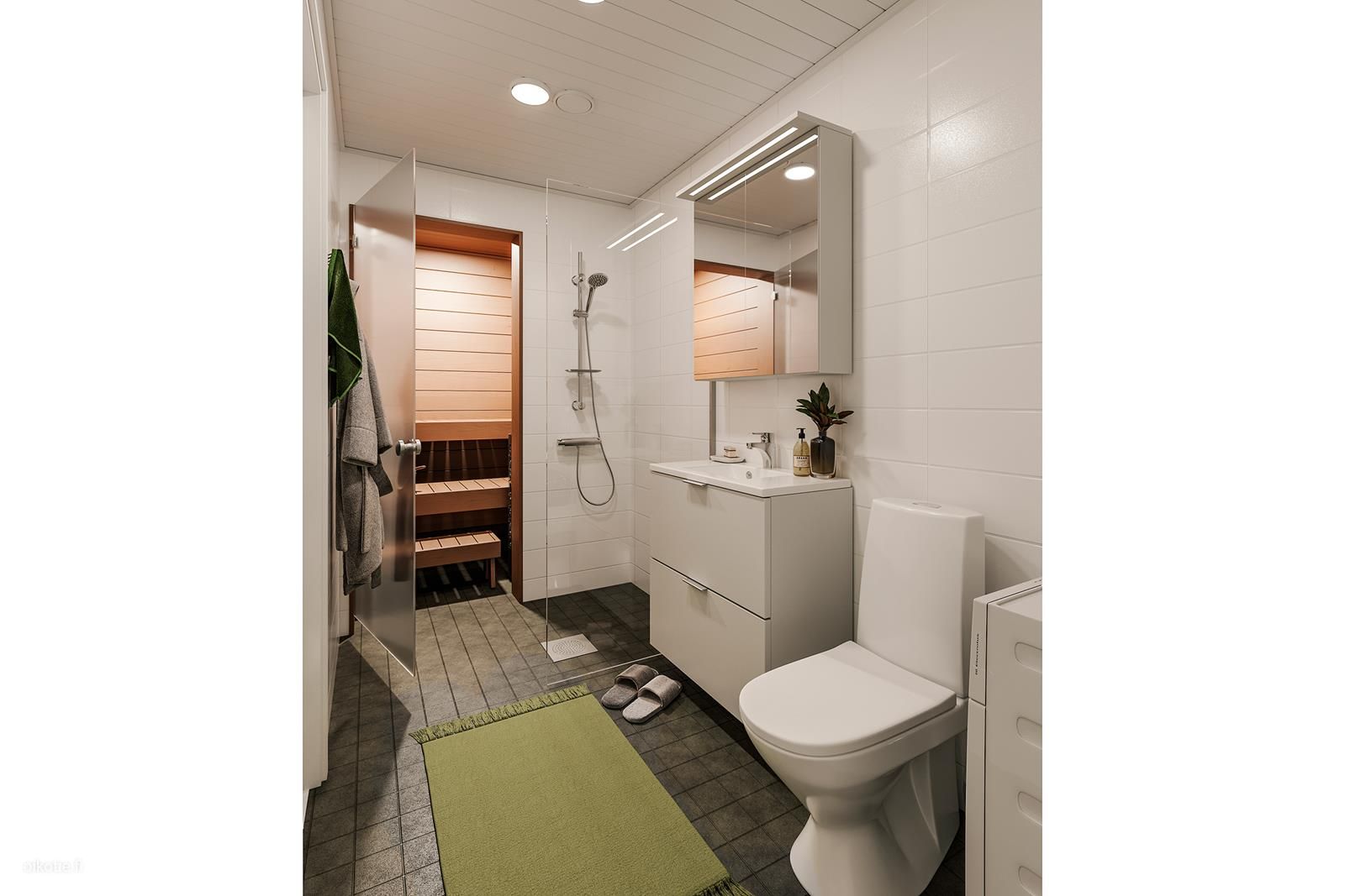 Rivitalo, 4H+KT+S, 101 m², Suurpelto - Pohľad 3