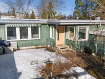 Markiisi ylhäällä