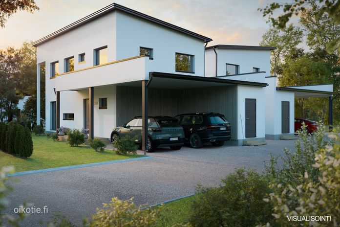 Omakotitalo, 6h+k+2xkph+s+2xwc+khh+ter+var+ak, 131 m², Pohjois-Tapiola, Espoo