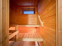 Oman saunan löylyt kruunaavat asumismukavuuden.