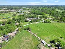 Maalaismaisemaa ja Talma Golf melkein vieressä