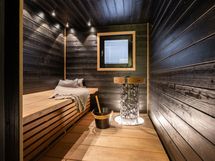 Kauniisti remontoitu sauna