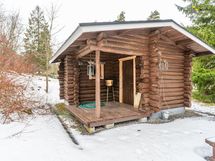 Pyöröhirsinen pihasauna