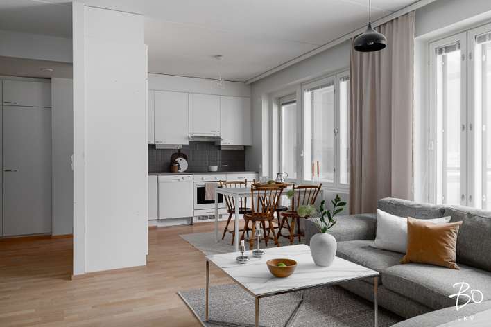 Kerrostalo, 2h+k+s, 58 m², Kaleva, Tampere