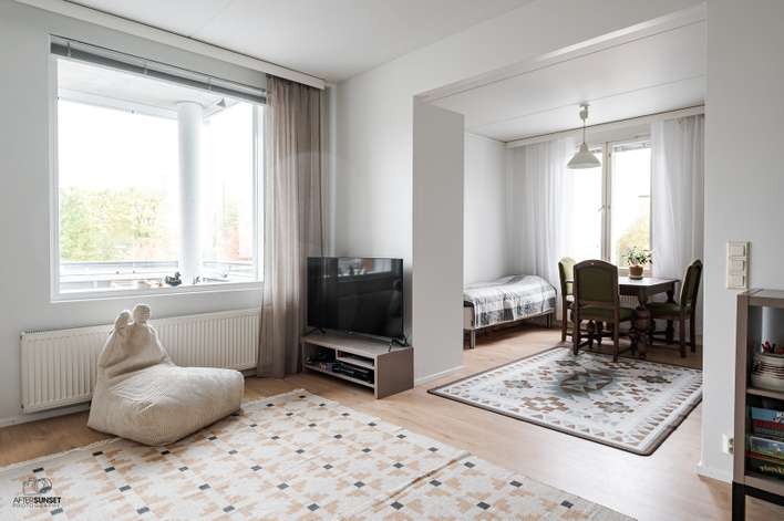 Kerrostalo, 2h, k, kph/wc, s, lasitettu parveke, 58 m², Hatanpää - Näkymä 2