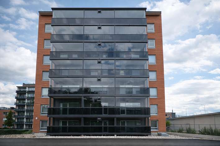 Kerrostalo, 2h + avok + vh + p, 43 m², Klemettilä, Vaasa