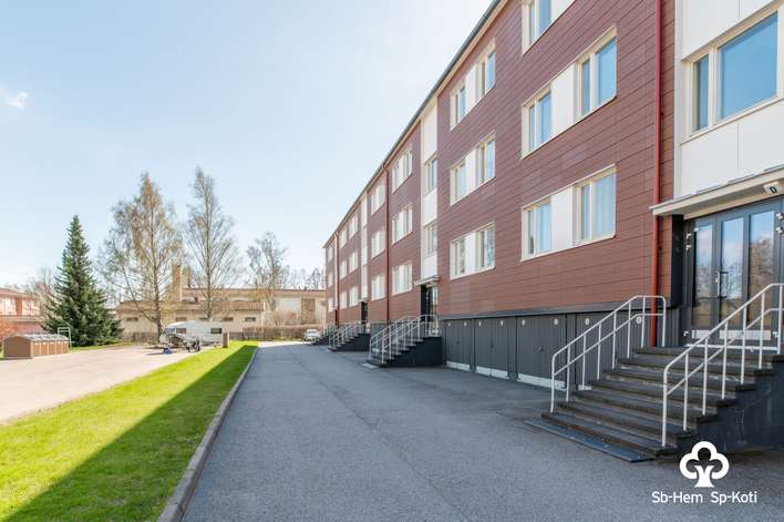 Kerrostalo, 2h+k+kh+lasitettu parveke, 50 m², Hanko, Hanko