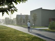 Julkisivu ja ulkonäkö muovautuvat suunnittelijan sekä rakennushankkeeseen ryhtyvän toimesta.