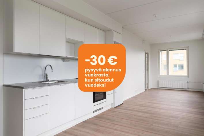 Kerrostalo, 2H+KT+lasitettu parveke, 48 m², Suvela, Espoo