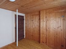 Saunarakennuksessa oleva "kesä huone"