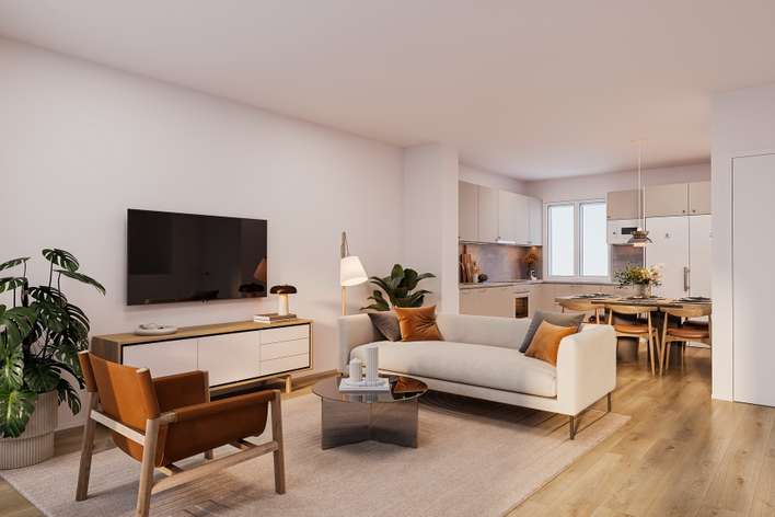 Rivitalo, 3h+kt+s+ak, 84,5/93,5 m², Hiukkavaara, Oulu