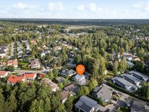 Ilmakuvaa ja sijainti.