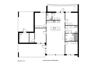 Puutalo-osake, 5h + k + khh + kph + s + wc + vh + varasto + autokatos, 115/121 m², Lepomoisio - Näkymä 3