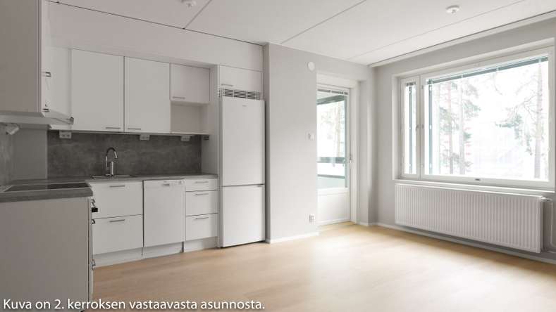 Kerrostalo, 1h+kt, 30 m², Kontula - Näkymä 2