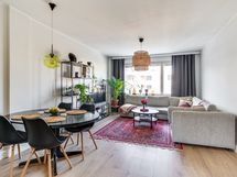 Kaunis läpitalon kaksiokoti Kalevasta!