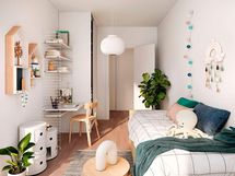 Visualisointi Renatan kodista B 37, 5h+kt+s, 119,5 m²