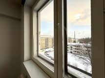 Näkymät makuuhuoneista ja keittiöstä