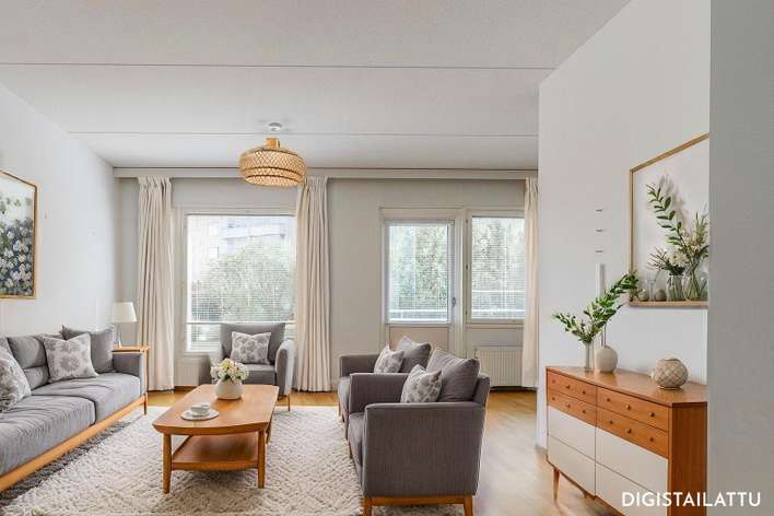 Kerrostalo, 3 h, k, s, p, 80 m², Nummenmäki