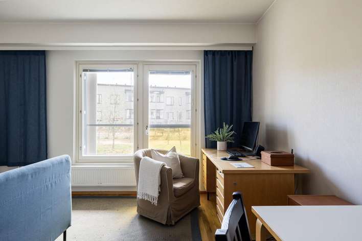 Kerrostalo, 1h+kt+ransk. p., 29 m², Hakametsä, Tampere