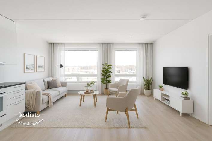 Kerrostalo, 3h+kt, 63 m², Laajasalo - Näkymä 2