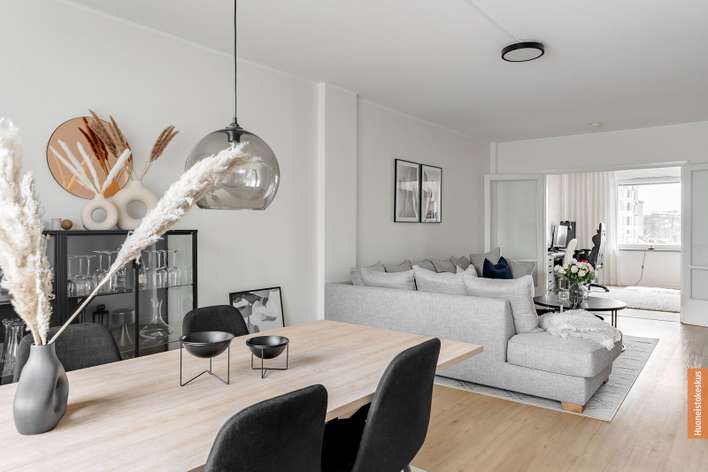 Kerrostalo, 3h, k, kph, p (yhj. 4h, k), 87 m², Keskusta - Näkymä 4
