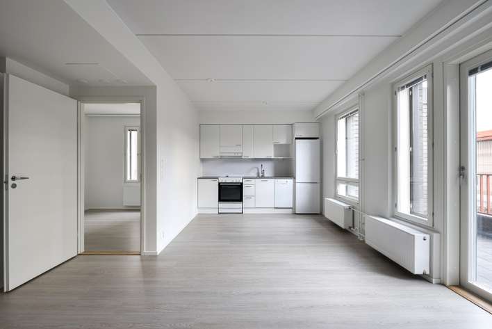 Kerrostalo, 2h + kt, 44 m², Linnakaupunki, Turku