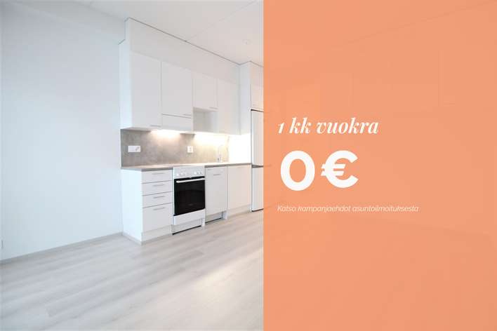 Kerrostalo, 1h+kt+parv, 26 m², Santalahti, Tampere