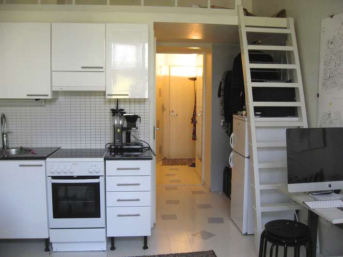 Kerrostalo, 1h + ak, 22 m², Kamppi, Helsinki
