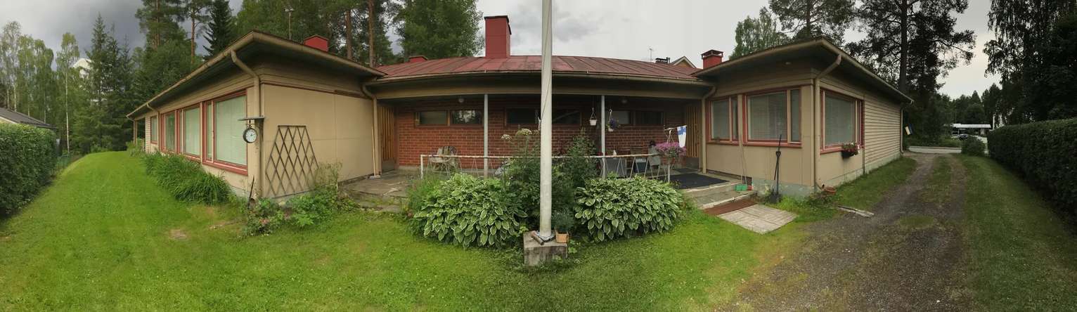 Paritalo,  5mh, oh, k, wc, kph, s, at JA 2h, k, kph, s, wc, 216/292 m², Korpisalmi, Kuhmo