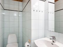 Alakerran pesuhuoneen yhteydessä wc