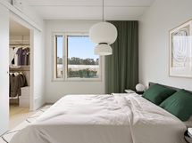 Virtuaalisesti kalustettu valokuva asunnosta B 32