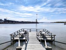 Sörnäisten mattolaituri kävelymatkan päässä