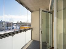 Kuva 26-neliöisestä yksiöstä