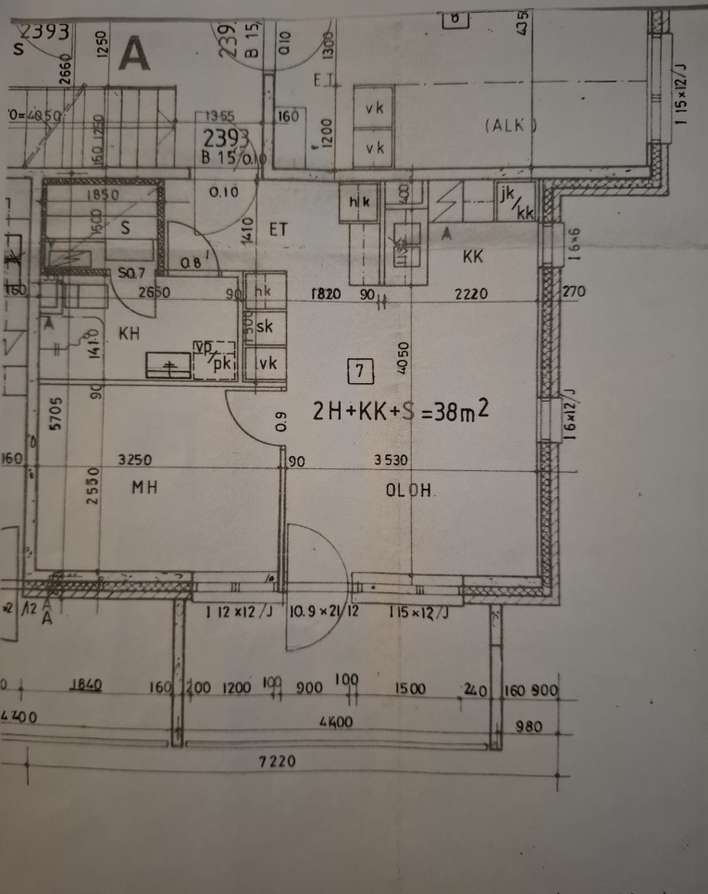 Kerrostalo, 2h +kk+ s + p, 38 m², Leppävirta, Leppävirta