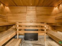 Taloyhtiön uusittu sauna