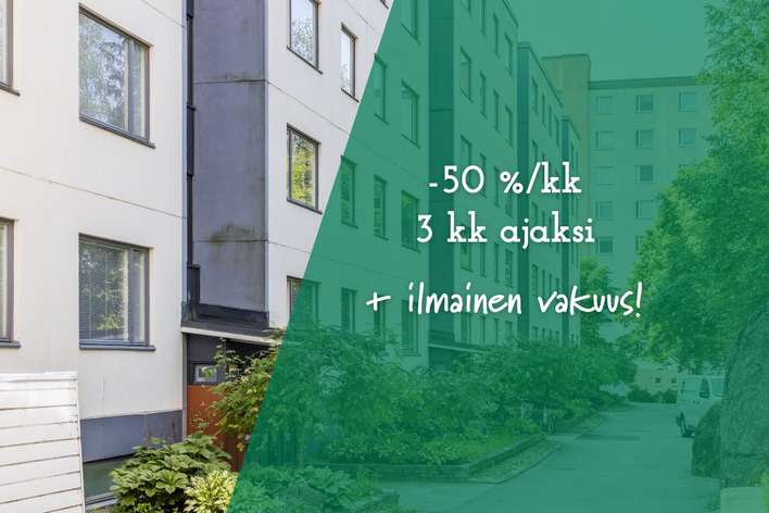 Kerrostalo, 2h+k, 62 m², Hervanta, Tampere