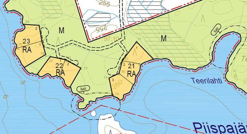 Tontti, 5 600 m², Piispajärvi - Näkymä 4