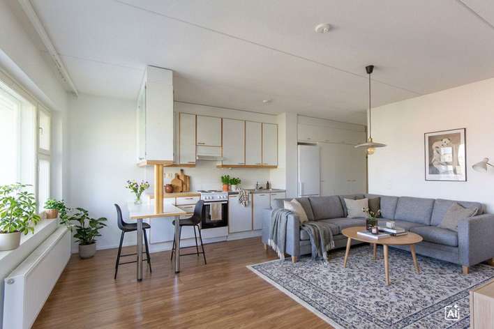Kerrostalo, 2h+kk+s, 46 m², Kivisalmi, Lappeenranta
