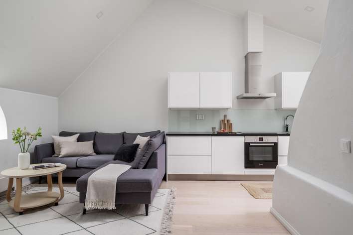 Kerrostalo, 2h, avokeittiö, kph, s, p, 46 m², Kamppi, Helsinki