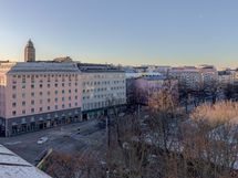 Näkymät olohuoneen ikkunasta.