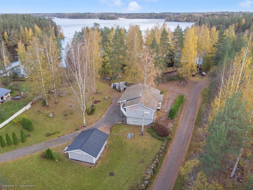 Näkymä kotajörvelle pohjoiseen