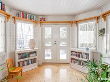 Mukava erkkeritila vaikkapa lukunurkkaukseksi
