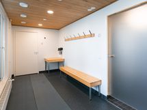 Liinaharja sauna pukuhuone