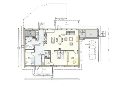 Omakotitalo, 4h+k+s, 115/142 m², Ruoholampi - Vista 2