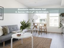 Taiteilija A47, malliasunto 3 vesileima